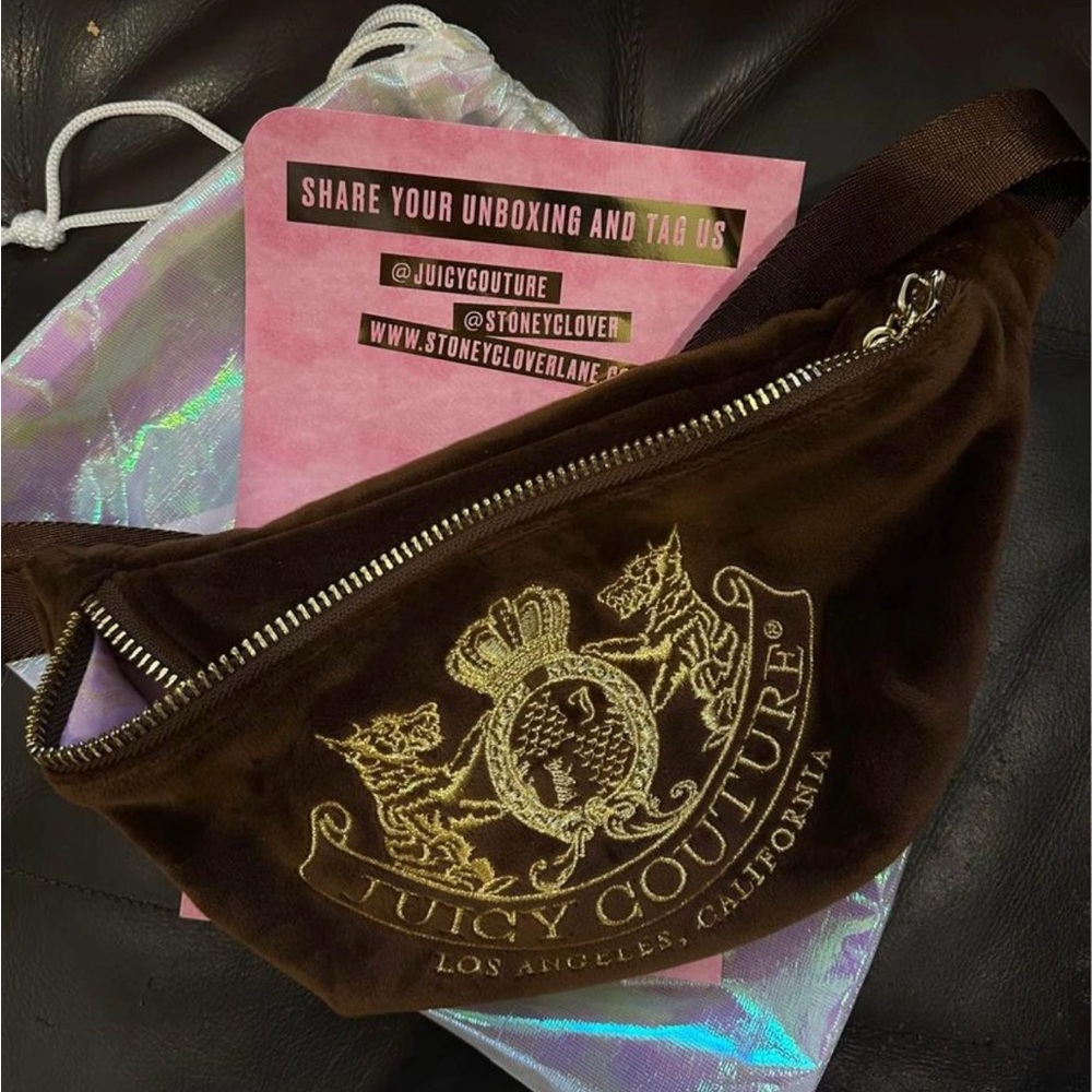 Stoney Clover Lane x Juicy Couture Fanny Pack Beltbag